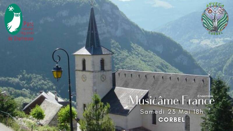 Concert Musicâme France à Corbel : Bach, Vivaldi, Mozart, Caccini, Cantemir, Saint-Saëns