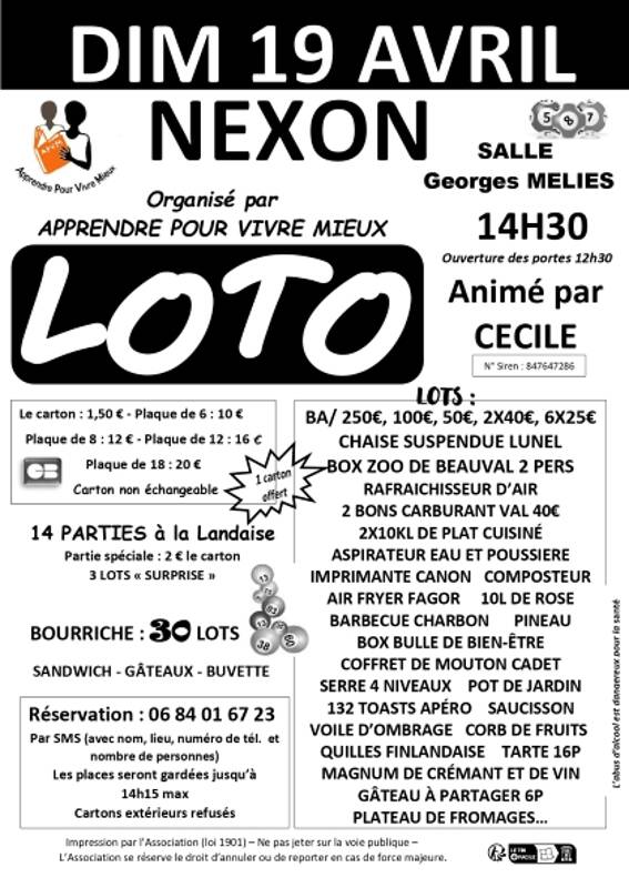Méga Loto de l’APVM