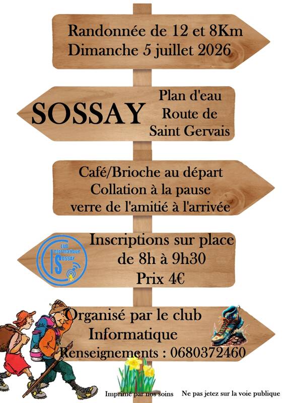 Randonnées du club informatique