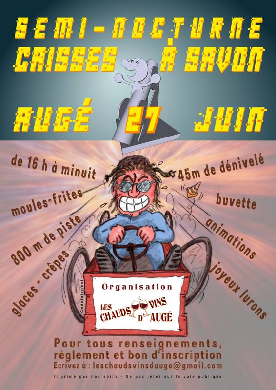 Descente de caisses à savon