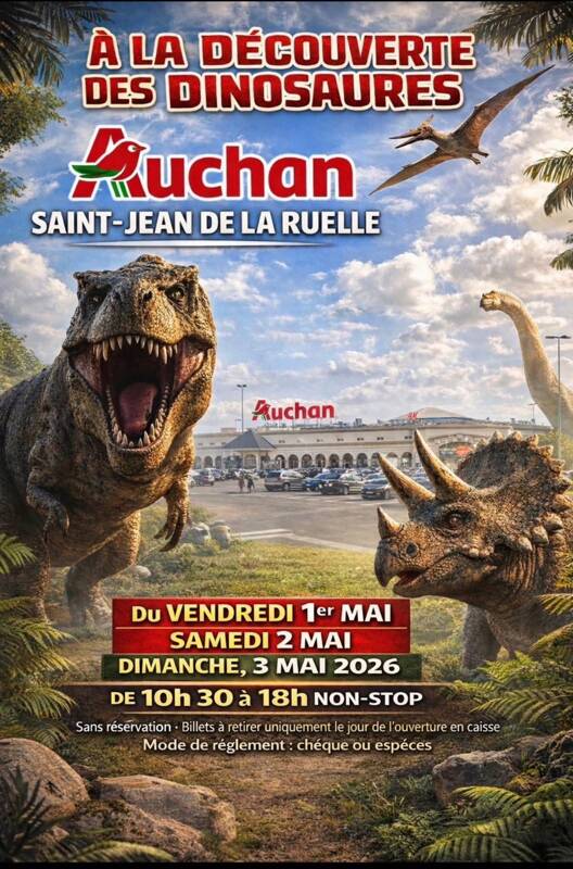Exposition de Dinosaure Loiret