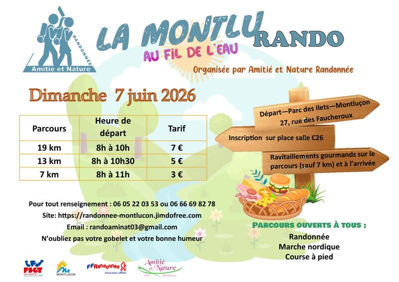 Montlu'Rando au fil de l'eau