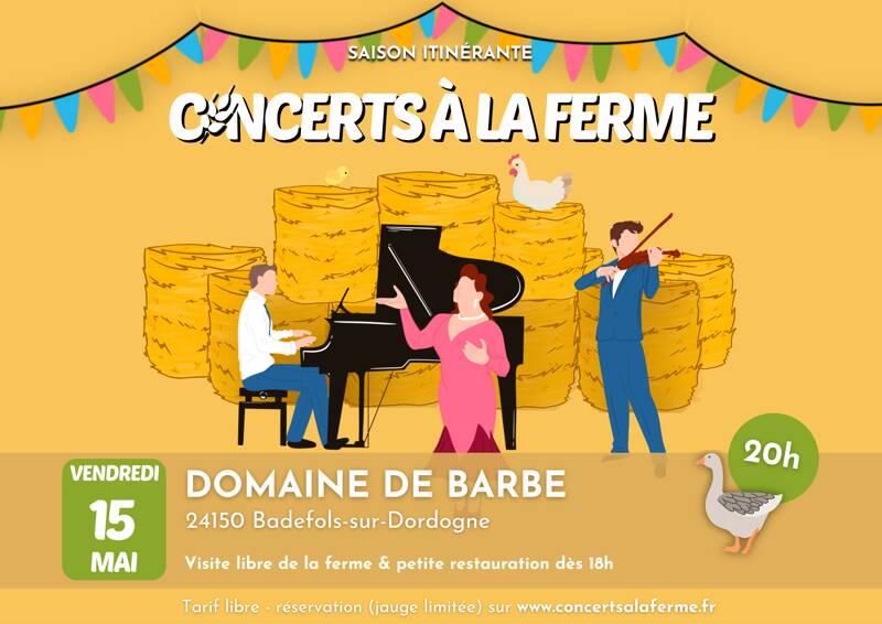 Concerts à la ferme