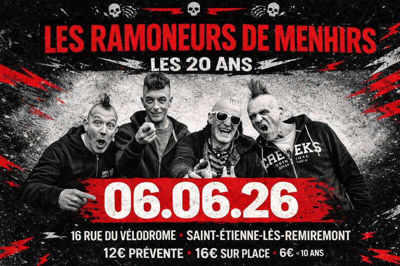 Concert : Les Ramoneurs de Menhirs