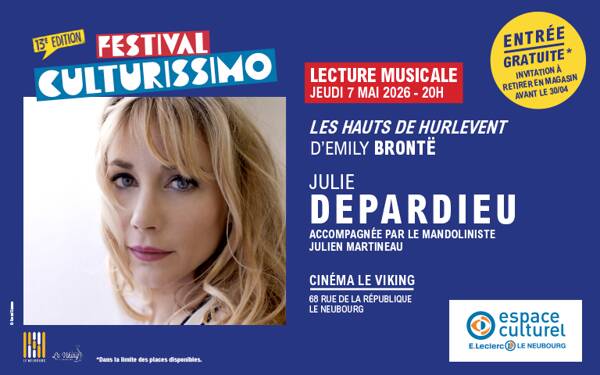 Festival Culturisimo - Lecture musicale de Julie Depardieu