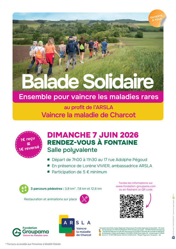Balade Solidaire de Fontaine