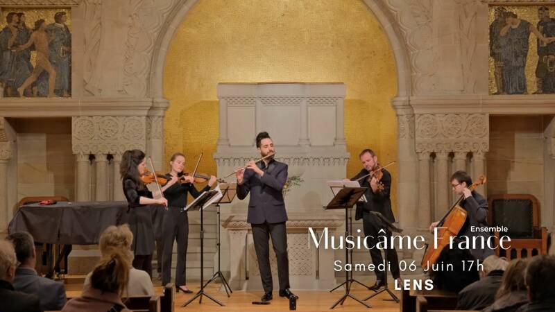 Concert à Lens: Rossini, Vivaldi, Tchaikovsky, Taffanel, Bizet, Aznavour, Saint-Saëns, Ibert, Poulenc, Ravel