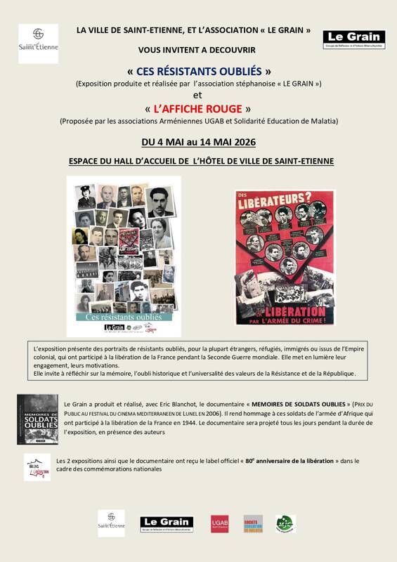 Ces résistants oubliés - L'affiche rouge