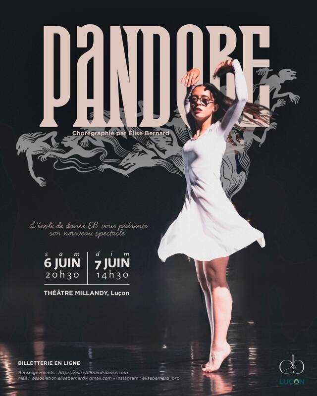 Pandore, spectacle de l'école de danse Elise Bernard