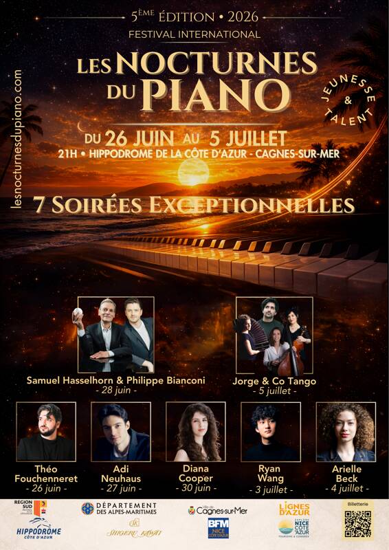 Festival Les Nocturnes du piano 2026
