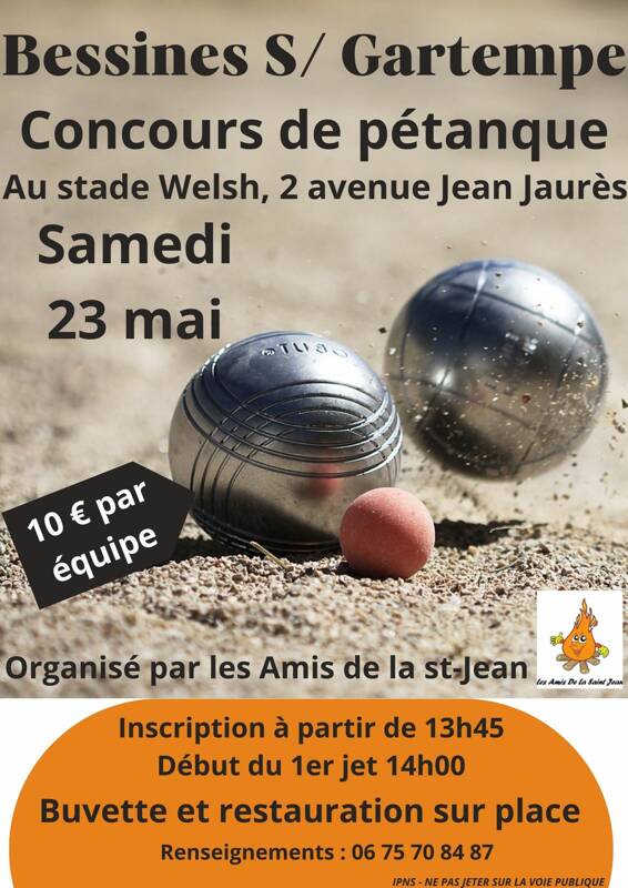 Concours de pétanque