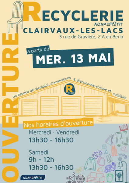Ouverture Recyclerie Clairvaux