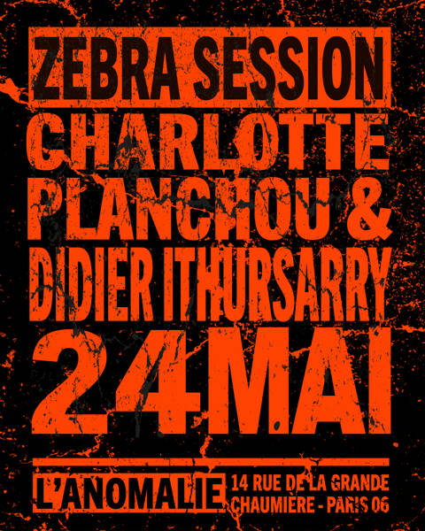 Zebra Session - Charlotte Planchou & Didier Ithursarry