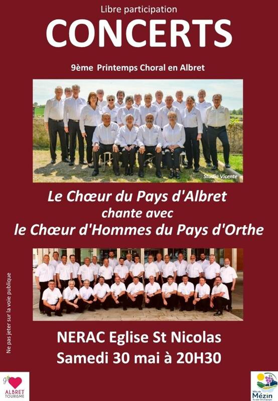PRINTEMPS CHORAL EN ALBRET avec LOUS GAOUYOUS