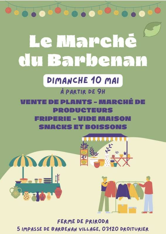 Marché du Barbenan