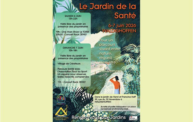 Le Jardin de la Santé à Waldighoffen