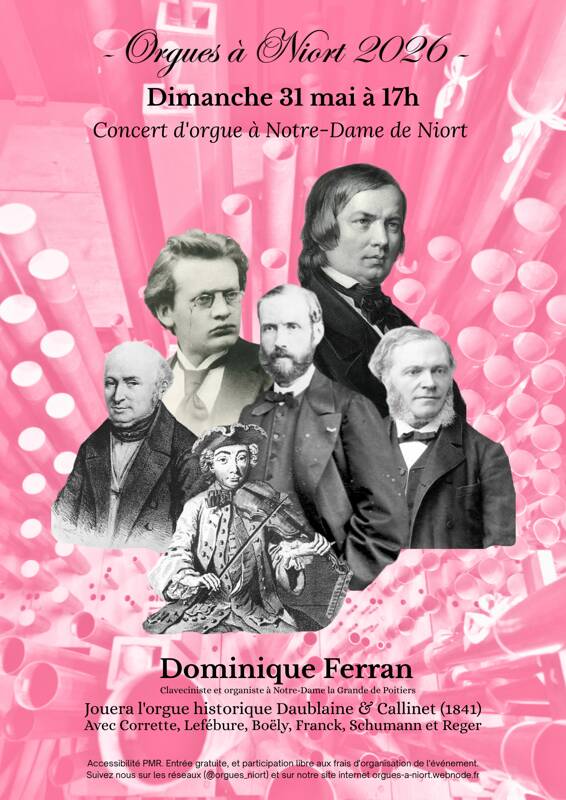 Concert d'orgue à Notre-Dame de Niort
