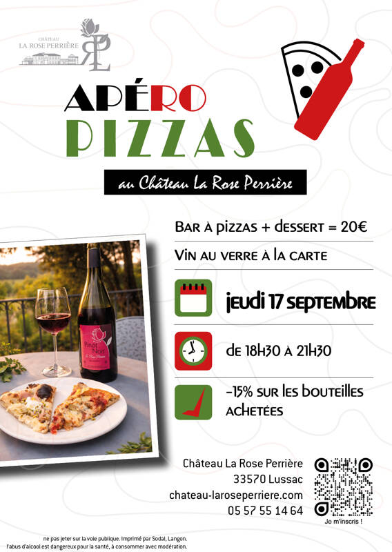 Apéro Pizzas au Château