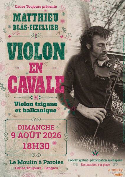 Concert Violon en Cavale à Langres