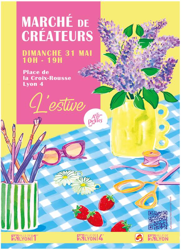 Marché de créateurs L'Estive - Association Arts Pentes