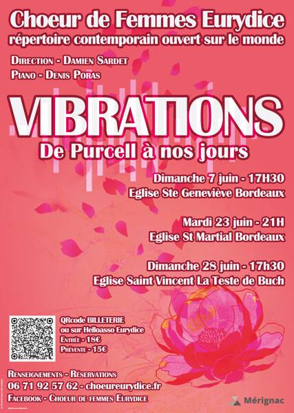 Concert du chœur Eurydice : Vibrations