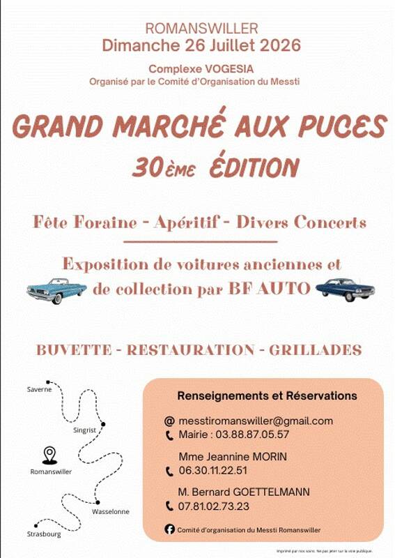 grand marché aux puces 30ème édition