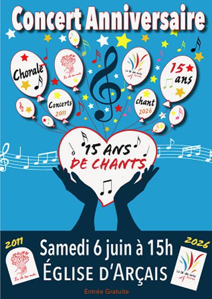 Concert anniversaire de la chorale