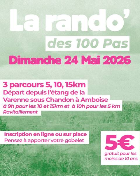 Randonnée pédestre le dimanche 24 mai 2026