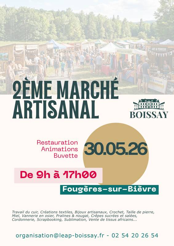 Marché artisanal - Boissay