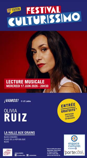 Festival Culturissimo - Lecture musicale d'Olivia Ruiz