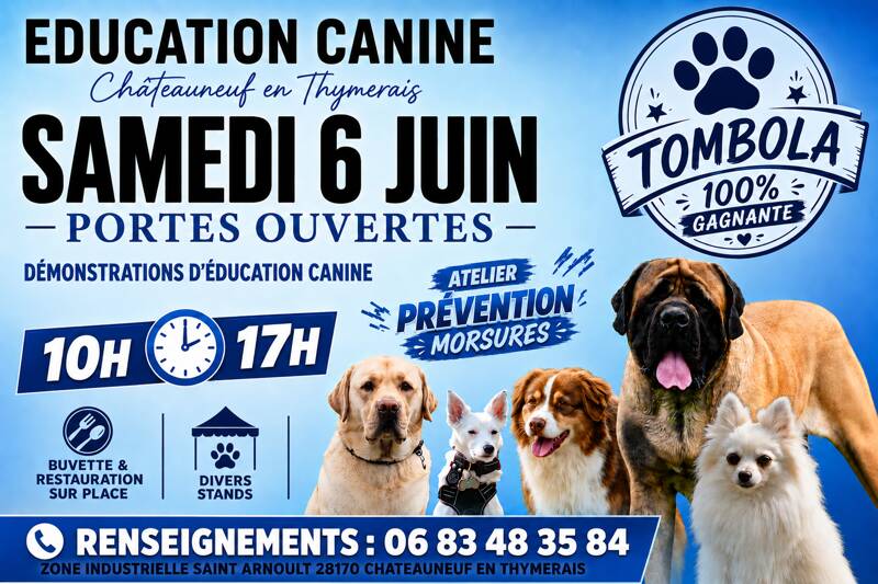 Fête du chien / Education canine chateauneuf en thymerais