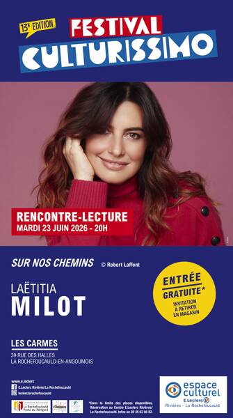 Festival Culturissimo - Rencontre/Lecture de Laëtitia Milot