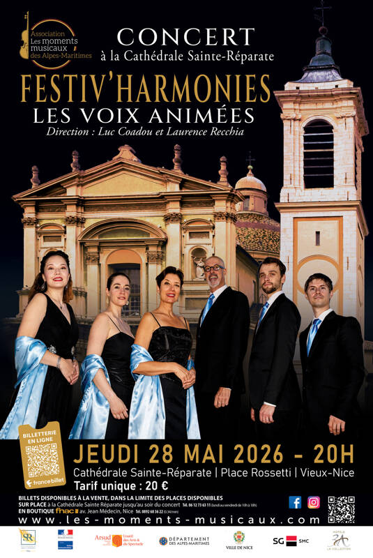Les Moments Musicaux des Alpes-Maritimes présentent : Festiv'Harmonies