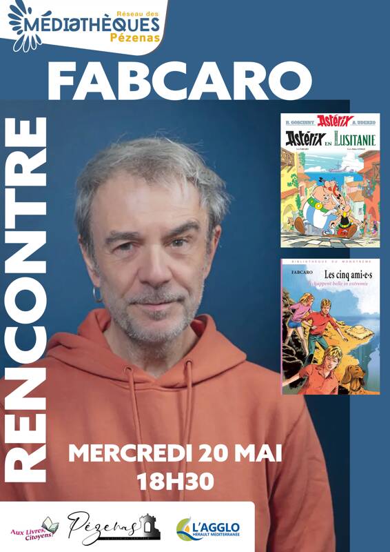 Rencontre littéraire avec Fabcaro à la Médiathèque