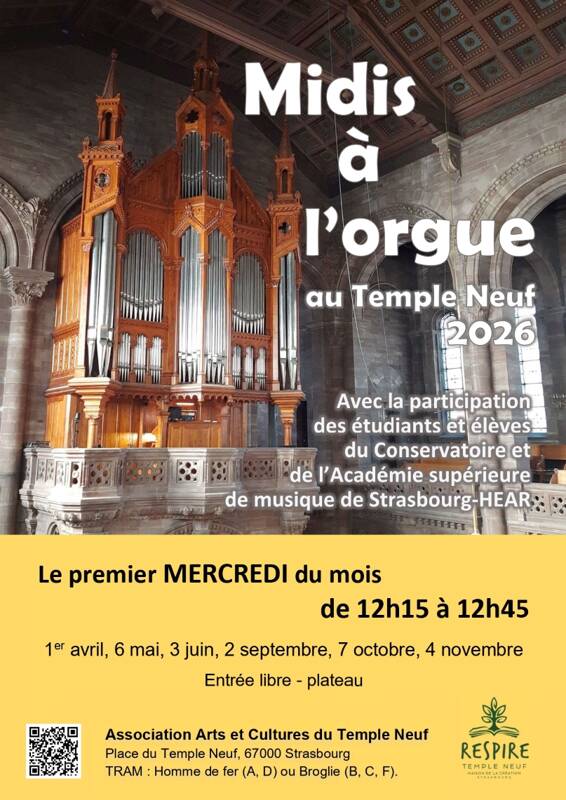 Midis à l'orgue