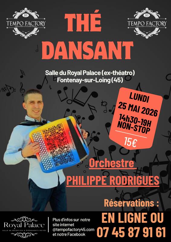 Thé dansant 25 mai 2026