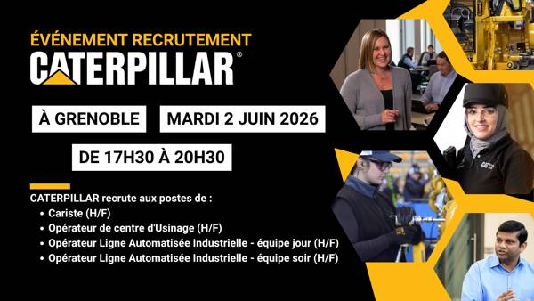Événement Recrutement à Grenoble : Décrochez un emploi !