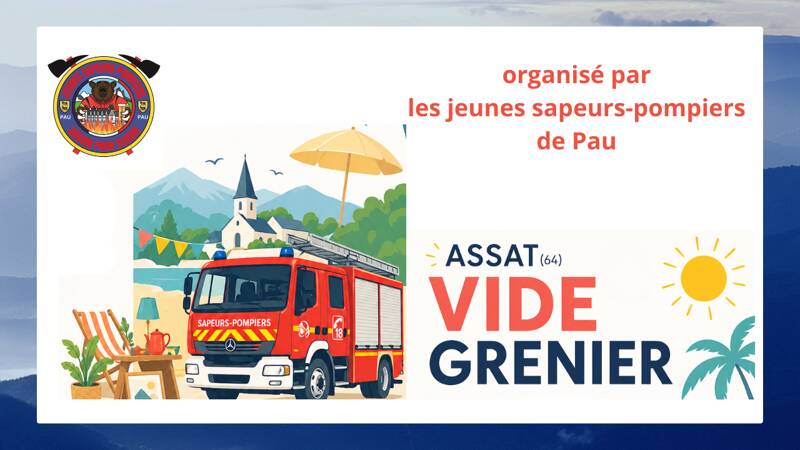 Vide-grenier des Jeunes Sapeurs-Pompiers de Pau