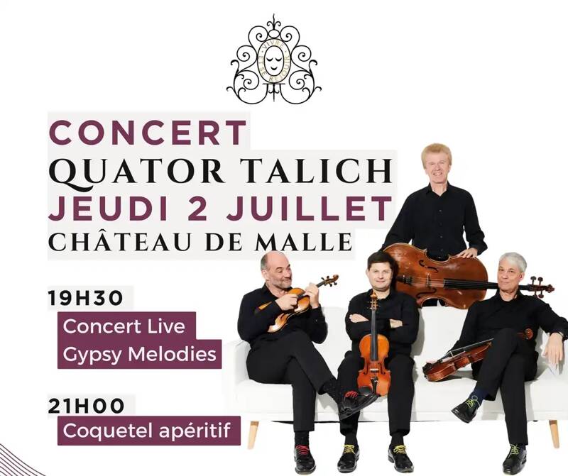 Concert du groupe Quatuor Talich