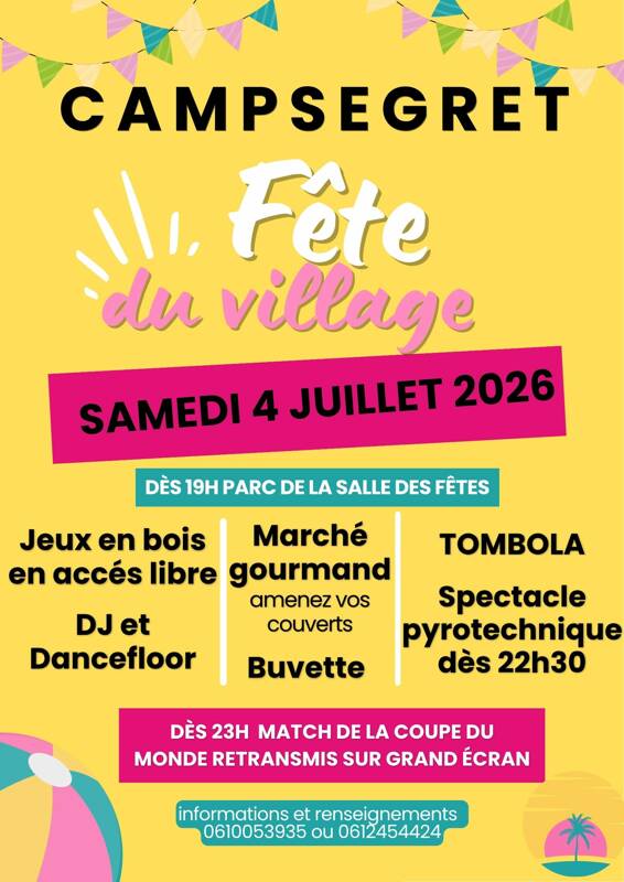 Campsegret en fête
