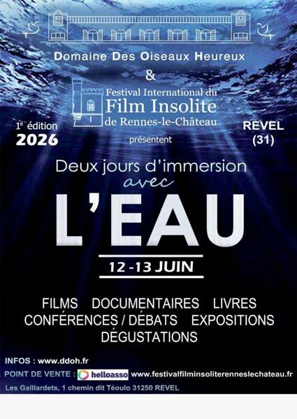Deux jours d'immersion avec l'eau