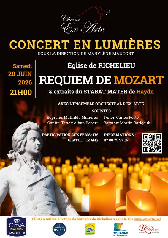 CONCERT en LUMIERES à RICHELIEU