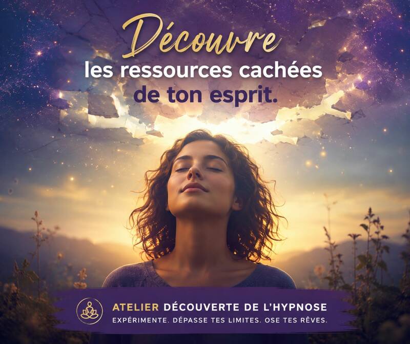 Atelier découverte de l'hypnose : et si certaines de tes limites n'étaient pas aussi réelles que tu le crois ?