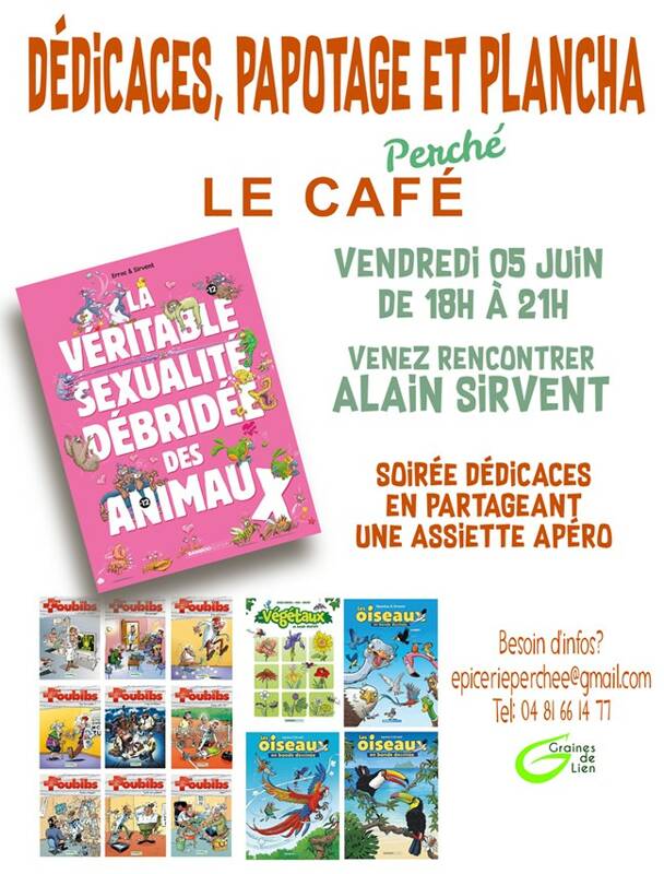 Rencontre-Dédicace avec Alain Sirvent