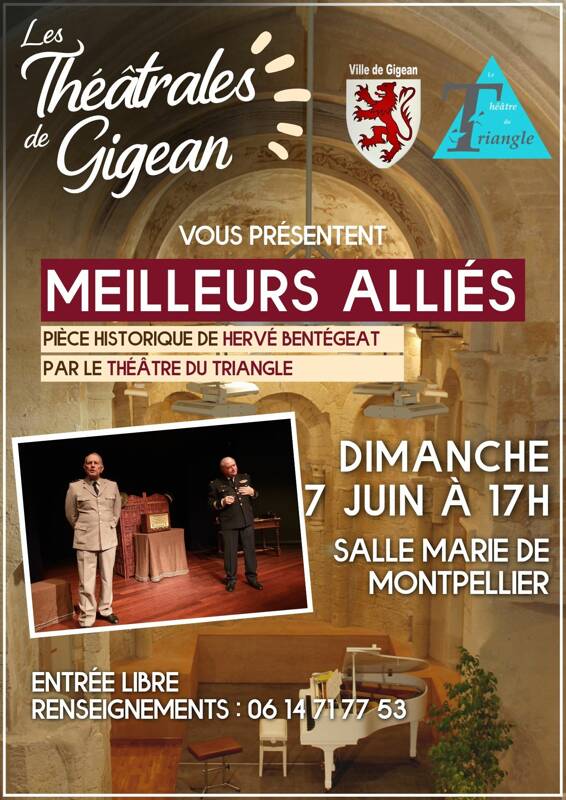 Théâtrales de Gigean - « Meilleurs Alliés»