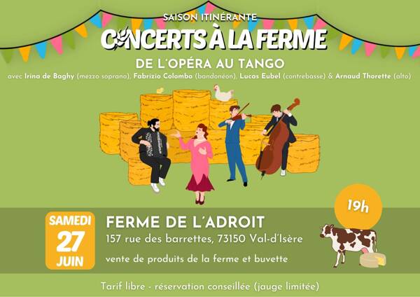 Concerts à la ferme