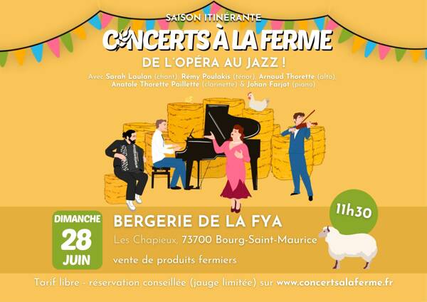 Concerts à la ferme