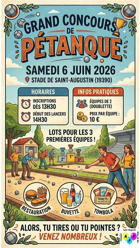 Concours de pétanque