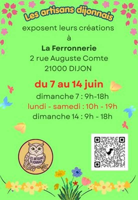 Marché de créateurs des artisans dijonnais