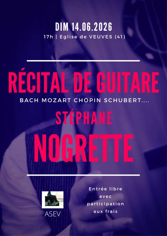RECITAL DE GUITARE STEPHANE NOGRETTE